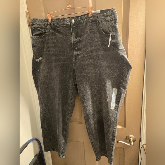 * New Old Navy size 28w OG high-rise straight ankle jeans - Picture 1 of 4
